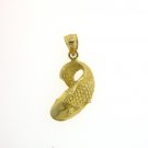 14K GOLD NAUTICAL CHARM - BASS #617