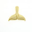 14K GOLD NAUTICAL CHARM - TAIL #872