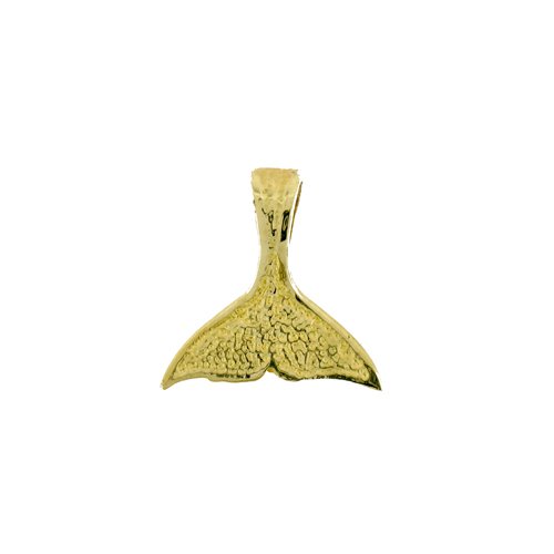 14K GOLD NAUTICAL CHARM - TAIL #870