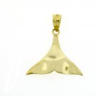 14K GOLD NAUTICAL CHARM - TAIL #866