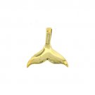 14K GOLD NAUTICAL CHARM - TAIL #860