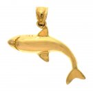 14K GOLD NAUTICAL CHARM - SHARK #911