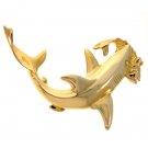 14K GOLD NAUTICAL CHARM - SHARK #896
