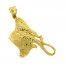 14K GOLD NAUTICAL CHARM - STINGRAY #1015