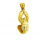 14K GOLD NAUTICAL CHARM - LOBSTER #1040