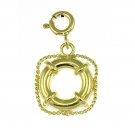 14K GOLD NAUTICAL CHARM - LIFE PRESERVER #1206
