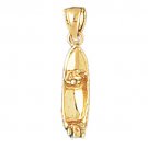 14K GOLD NAUTICAL CHARM - JET SKI #1346