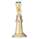 14K GOLD NAUTICAL CHARM - SCUBA #1461