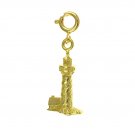 14K GOLD NAUTICAL CHARM - SCUBA #1458