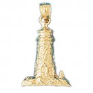 14K GOLD NAUTICAL CHARM - SCUBA #1456