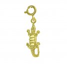 14K GOLD ANIMAL CHARM - GATOR #1635