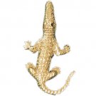 14K GOLD ANIMAL CHARM - GATOR #1634
