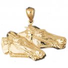 14K GOLD ANIMAL CHARM - #HORSE #1800