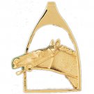 14K GOLD ANIMAL CHARM - #HORSE #1765