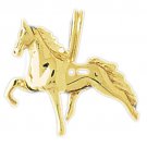 14K GOLD ANIMAL CHARM - #HORSE #1748