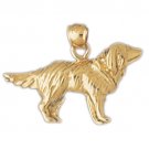 14K GOLD ANIMAL CHARM - DOG #2079