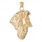 14K GOLD ANIMAL CHARM - DOG #2004