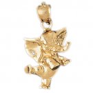 14K GOLD ANIMAL CHARM - ELEPHANT #2365