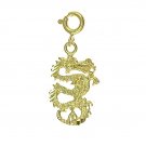 14K GOLD CHARM - CHINESE DRAGON #2380