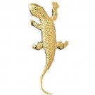 14K GOLD CHARM - LIZARD #2423