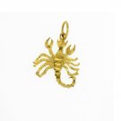 14K GOLD CHARM - SCORPION #1057