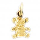 14K GOLD CHARM - TEDDY BEAR #2476