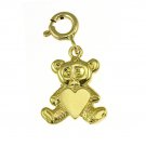 14K GOLD CHARM - TEDDY BEAR #2461
