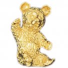 14K GOLD CHARM - TEDDY BEAR #2448