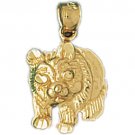 14K GOLD CHARM - BEAR #2535