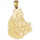 14K GOLD CHARM - BEAR #2533