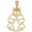 14K GOLD CHARM - BEAR #2532