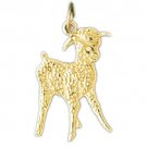14K GOLD ANIMAL CHARM - SHEEP #2624