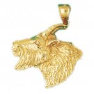 14K GOLD ANIMAL CHARM - GOAT #2614