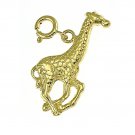 14K GOLD ANIMAL CHARM - GIRAFFE #2642