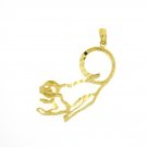 14K GOLD ANIMAL CHARM - MONKEY #2694
