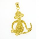 14K GOLD ANIMAL CHARM - MONKEY #2690