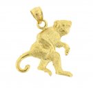14K GOLD ANIMAL CHARM - MONKEY #2681