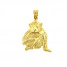 14K GOLD ANIMAL CHARM - MONKEY #2679