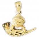 14K GOLD ANIMAL CHARM - RODENT #2753