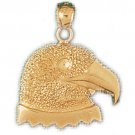 14K GOLD BIRD CHARM - EAGLE #2874