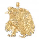 14K GOLD BIRD CHARM - EAGLE #2794