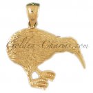 14K GOLD ANIMAL CHARM - BIRD #3022