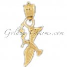 14K GOLD ANIMAL CHARM - BIRD #2943