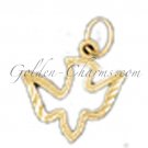 14K GOLD ANIMAL CHARM - BIRD #2940