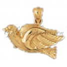 14K GOLD ANIMAL CHARM - BIRD #2932