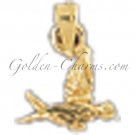 14K GOLD ANIMAL CHARM - BIRD #2931