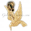 14K GOLD ANIMAL CHARM - BIRD #2929