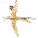 14K GOLD ANIMAL CHARM - BIRD #2922