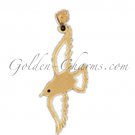 14K GOLD ANIMAL CHARM - BIRD #2913