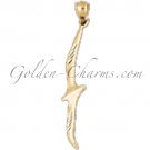 14K GOLD ANIMAL CHARM - BIRD #2910